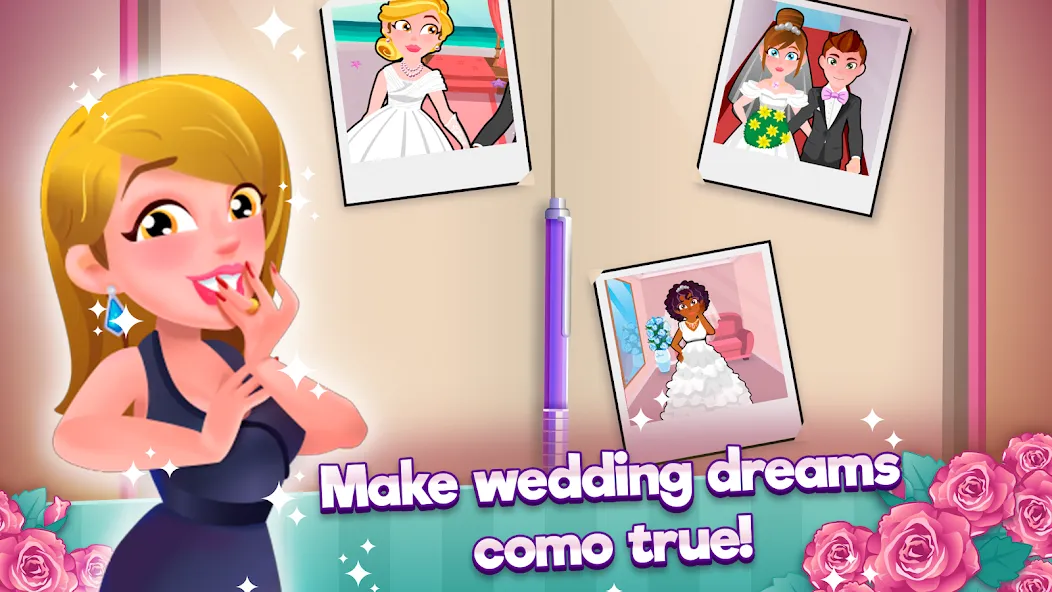 Скачать взлом Ellie's Wedding: Dress Shop [МОД Меню] на Андроид