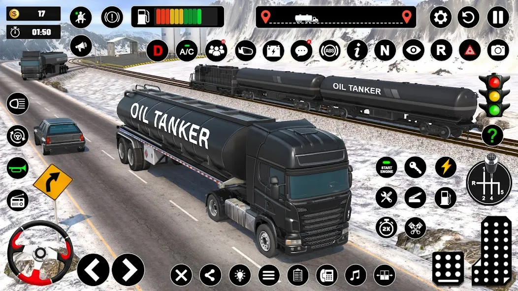 Скачать взлом вождение грузовика офлайн игры  [МОД Money] на Андроид