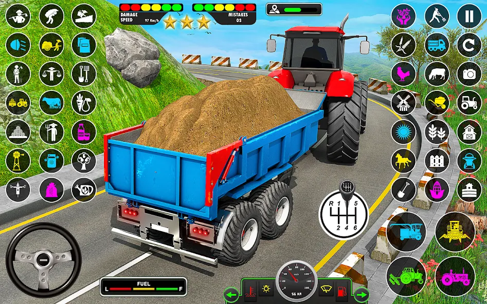 Скачать взлом Tractor Farming: Tractor Games (Тракторное хозяйство) [МОД Бесконечные деньги] на Андроид