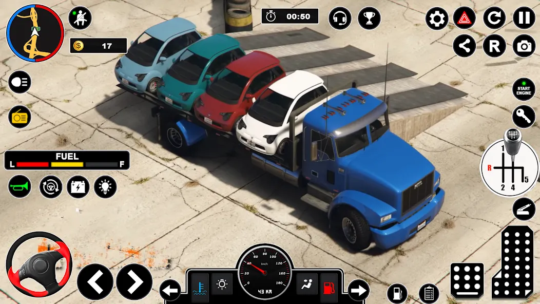 Скачать взлом Офлайн игры про грузовики 3D [МОД Money] на Андроид