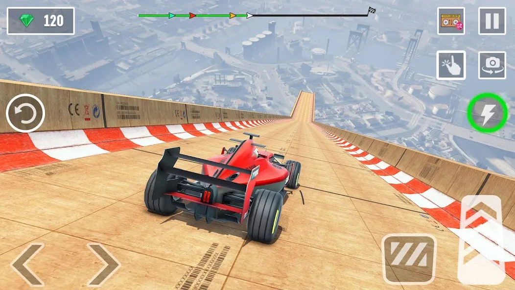 Скачать взлом Formula Car Stunt - Car Games (Формула автомобиль трюк) [МОД Бесконечные деньги] на Андроид