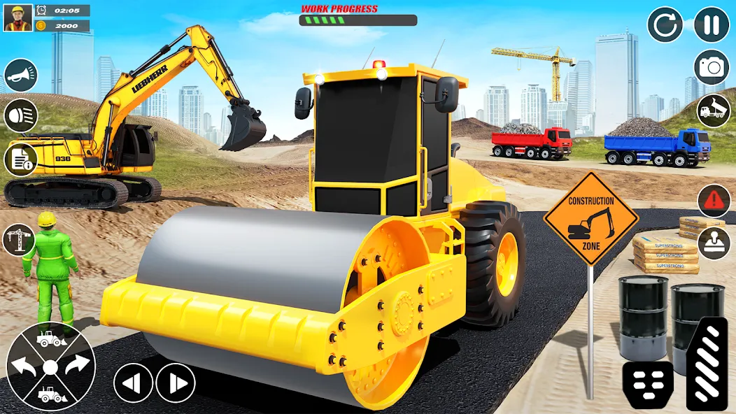 Скачать взлом City Builder Construction Sim (Сити Билдер Констракшн Сим) [МОД MegaMod] на Андроид