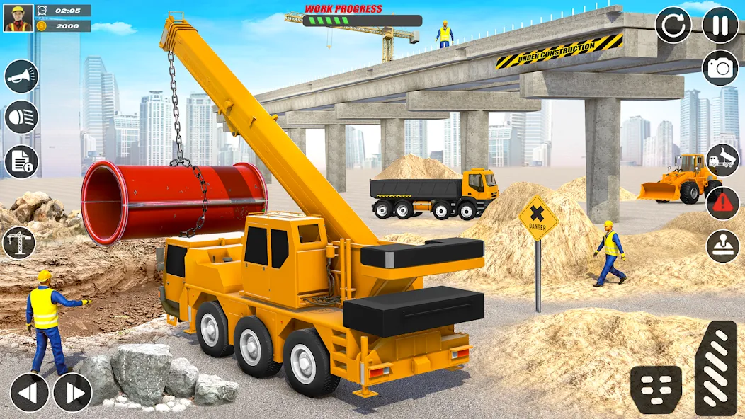 Скачать взлом City Builder Construction Sim (Сити Билдер Констракшн Сим) [МОД MegaMod] на Андроид