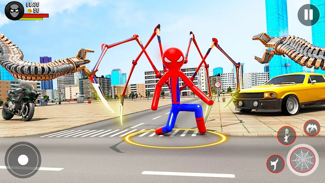 Скачать взлом игра паук - Человек-паук-герой [МОД Много денег] на Андроид