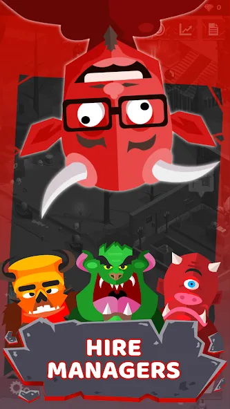 Скачать взлом Hell: Idle Evil Tycoon Sim (Хелл) [МОД Все открыто] на Андроид