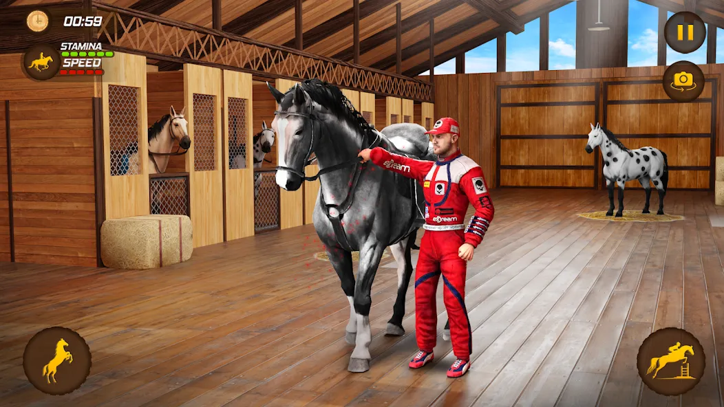 Скачать взлом лошадь гоночный игры 3D [МОД MegaMod] на Андроид
