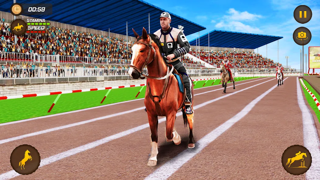 Скачать взлом лошадь гоночный игры 3D [МОД MegaMod] на Андроид
