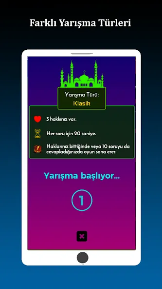 Скачать взлом İslami Bilgi Yarışması [МОД Все открыто] на Андроид