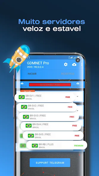 Скачать взлом GDMNET Pro - Client VPN - SSH (ГДМНЕТ Про) [МОД Money] на Андроид