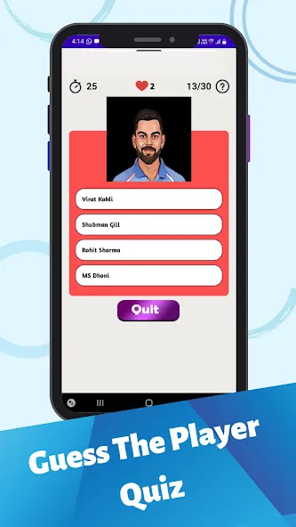 Скачать взлом Cricket Quiz Game (Крикет Викторина Т20) [МОД Бесконечные деньги] на Андроид