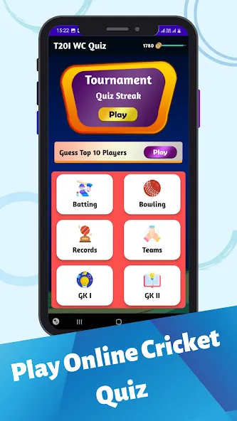 Скачать взлом Cricket Quiz Game (Крикет Викторина Т20) [МОД Бесконечные деньги] на Андроид