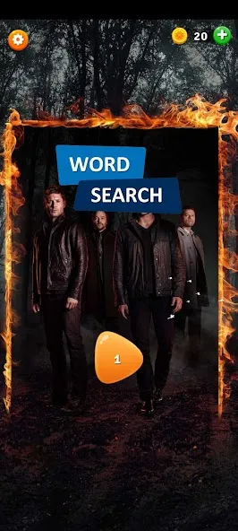 Скачать взлом Supernatural Word Search (упернатуральный поиск слов) [МОД Unlocked] на Андроид