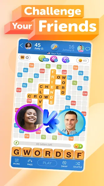 Скачать взлом Words With Friends 2 Word Game (Вордс вит Френдс 2 Классик) [МОД Меню] на Андроид
