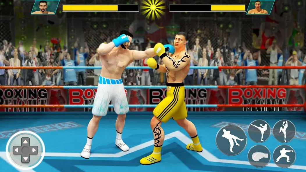 Скачать взлом Punch Boxing Game: Ninja Fight [МОД Бесконечные деньги] на Андроид