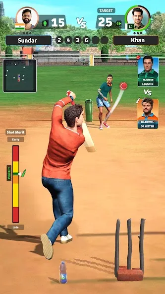 Скачать взлом Cricket Gangsta™ Cricket Games (Крикет Гангста 11 Лига) [МОД Бесконечные деньги] на Андроид