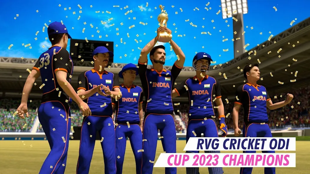 Скачать взлом RVG Real World Cricket Game 3D (РВГ Реальная Мировая Крикетная Игра 3D) [МОД Unlocked] на Андроид