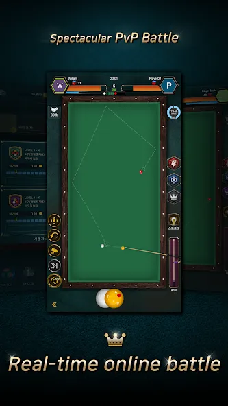 Скачать взлом Real Billiards Battle - carom (Риал Бильярдс Батл) [МОД Money] на Андроид