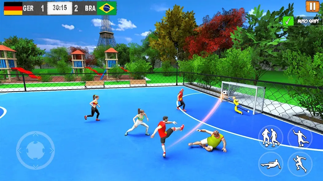 Скачать взлом Street Football: Futsal Games (Стрит Футбол) [МОД Меню] на Андроид