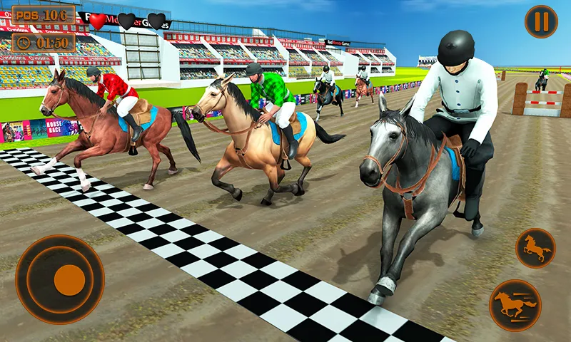 Скачать взлом дерби лошадь гонки игры [МОД Unlocked] на Андроид