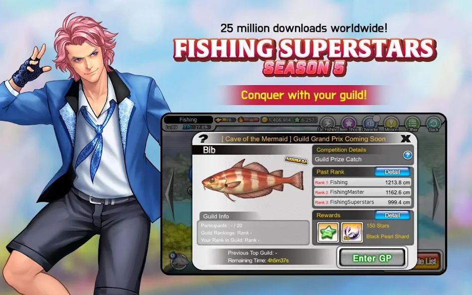 Скачать взлом Fishing Superstars [МОД Меню] на Андроид