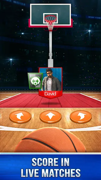 Скачать взлом Basketball Rivals: Online Game (Баскетбол Ривалс) [МОД Money] на Андроид