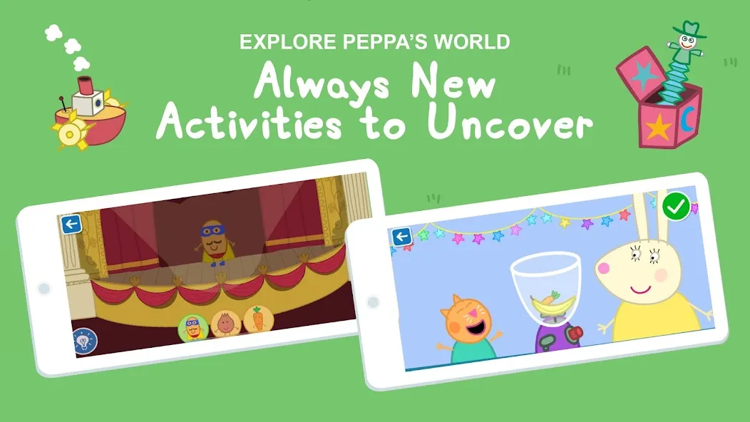 Скачать взлом World of Peppa Pig: Kids Games (Мир свинки Пеппы) [МОД Unlocked] на Андроид
