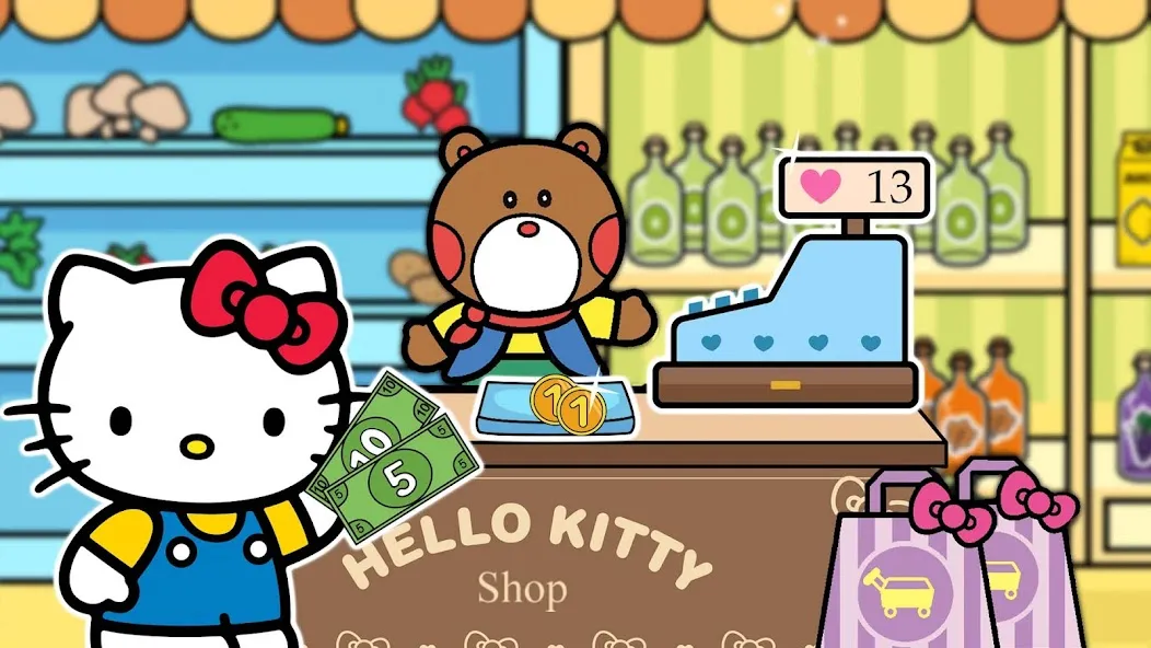 Скачать взлом Hello Kitty: Игра Супермаркет (Хеллоу Китти) [МОД Unlocked] на Андроид